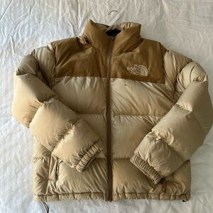 🧸🤎🍂North Face Nuptse Tan Puffer Jacket